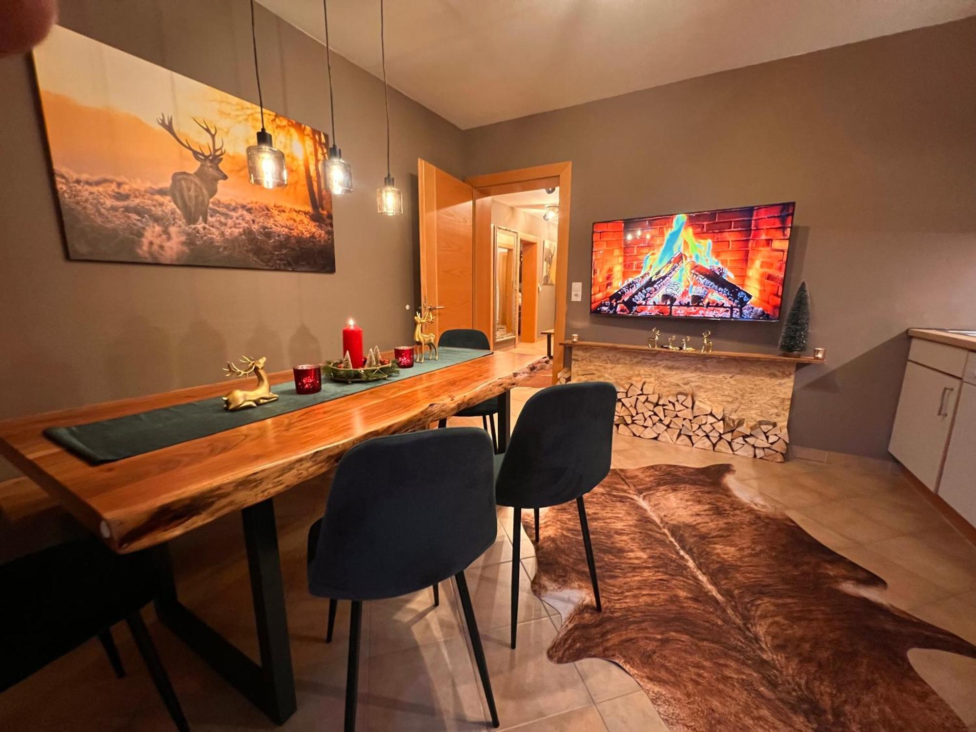 Chalet Platzhirsch Leo Panorama View Sauna Rohrberg Buitenkant foto